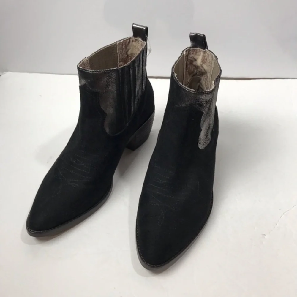 Band of Gypsies Borderline Ankle Boots bootie size 9 , black
